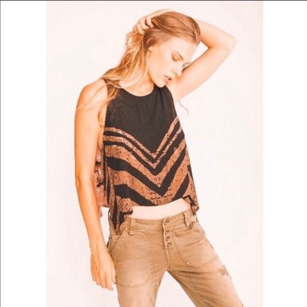 Free People Side Tie Tank